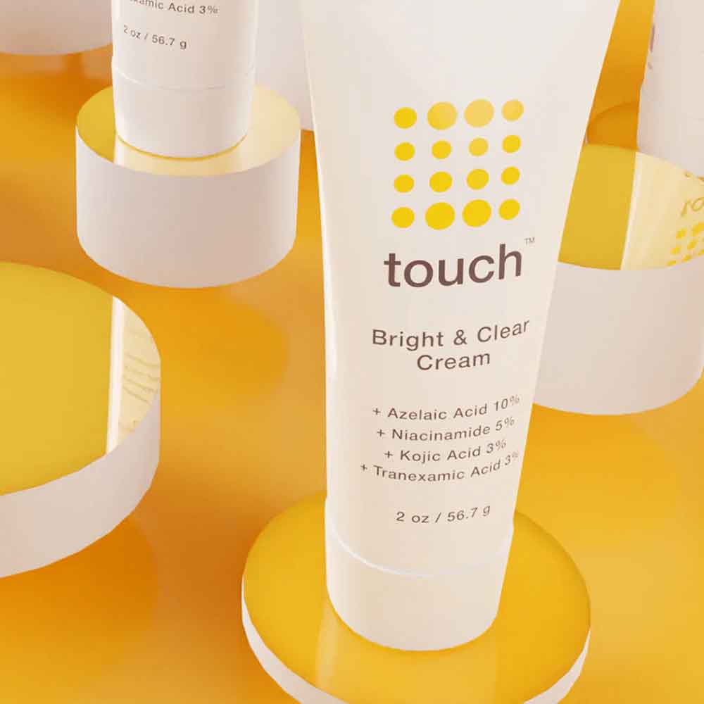 Bright and clear cream